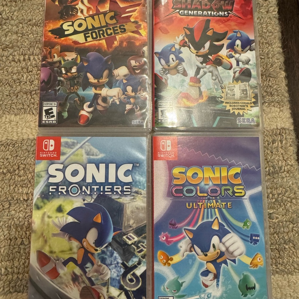 Sega Sonic Video Game Collection for Nintendo Switch - Multicolor